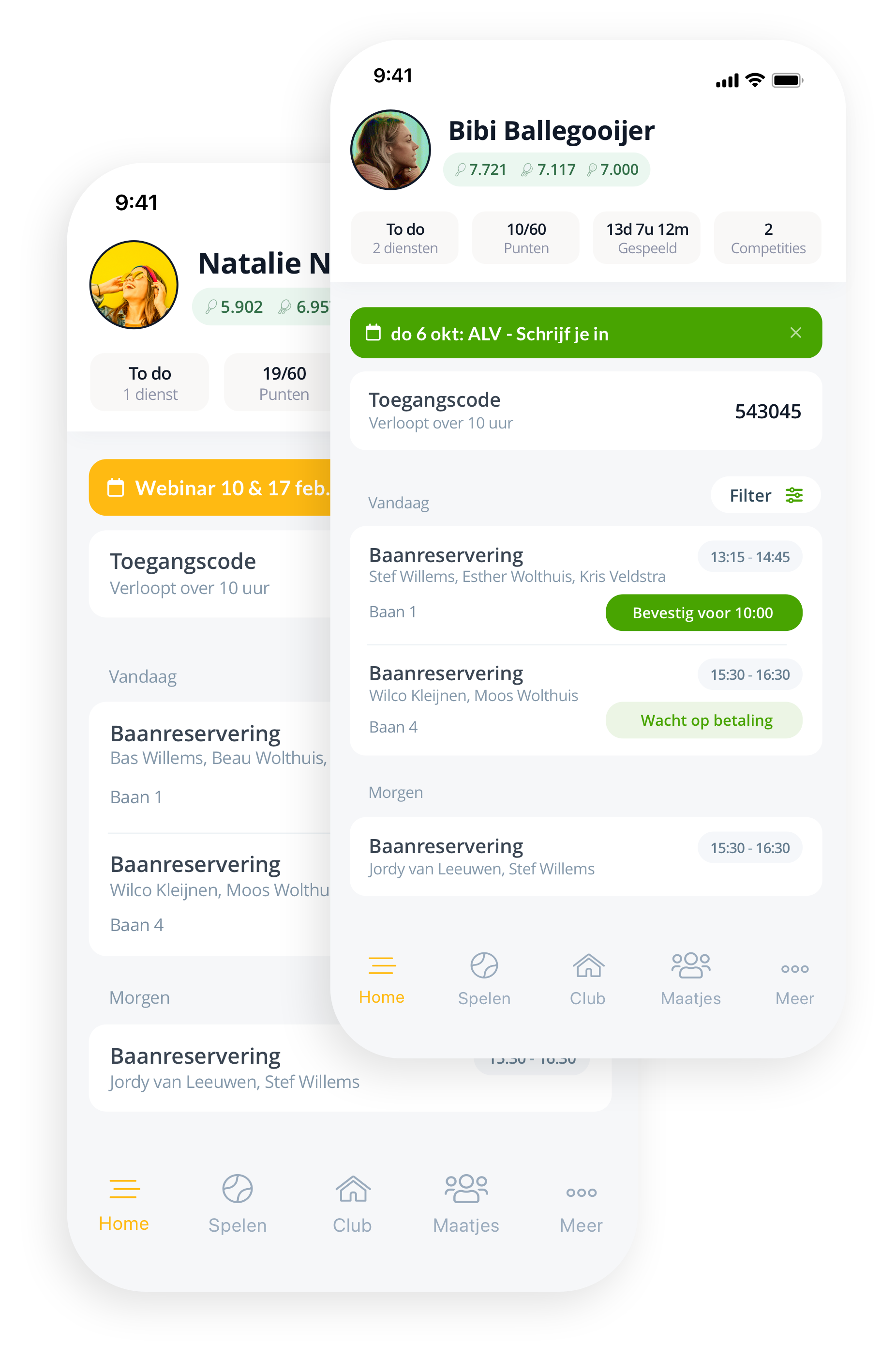 OrangePlatz.de ClubApp auf dem Smartphone